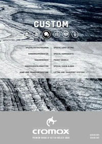 Télécharger le cromox® Catalog CUSTOM 2025