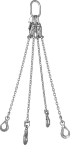 Élingues chaînes cromox® en système modulaire avec raccourcisseur CVK