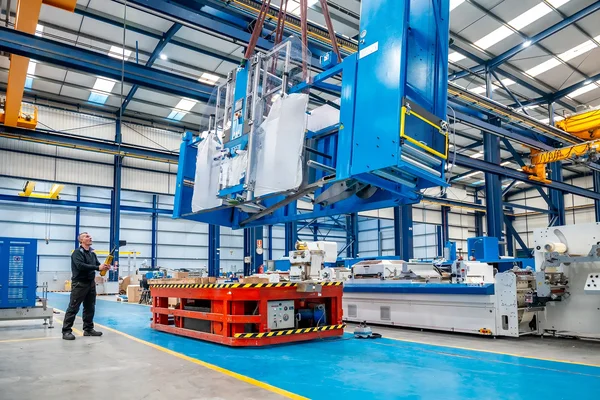 un atelier dans le secteur industriel